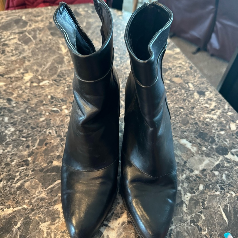 Target heeled boots.  Size 8
